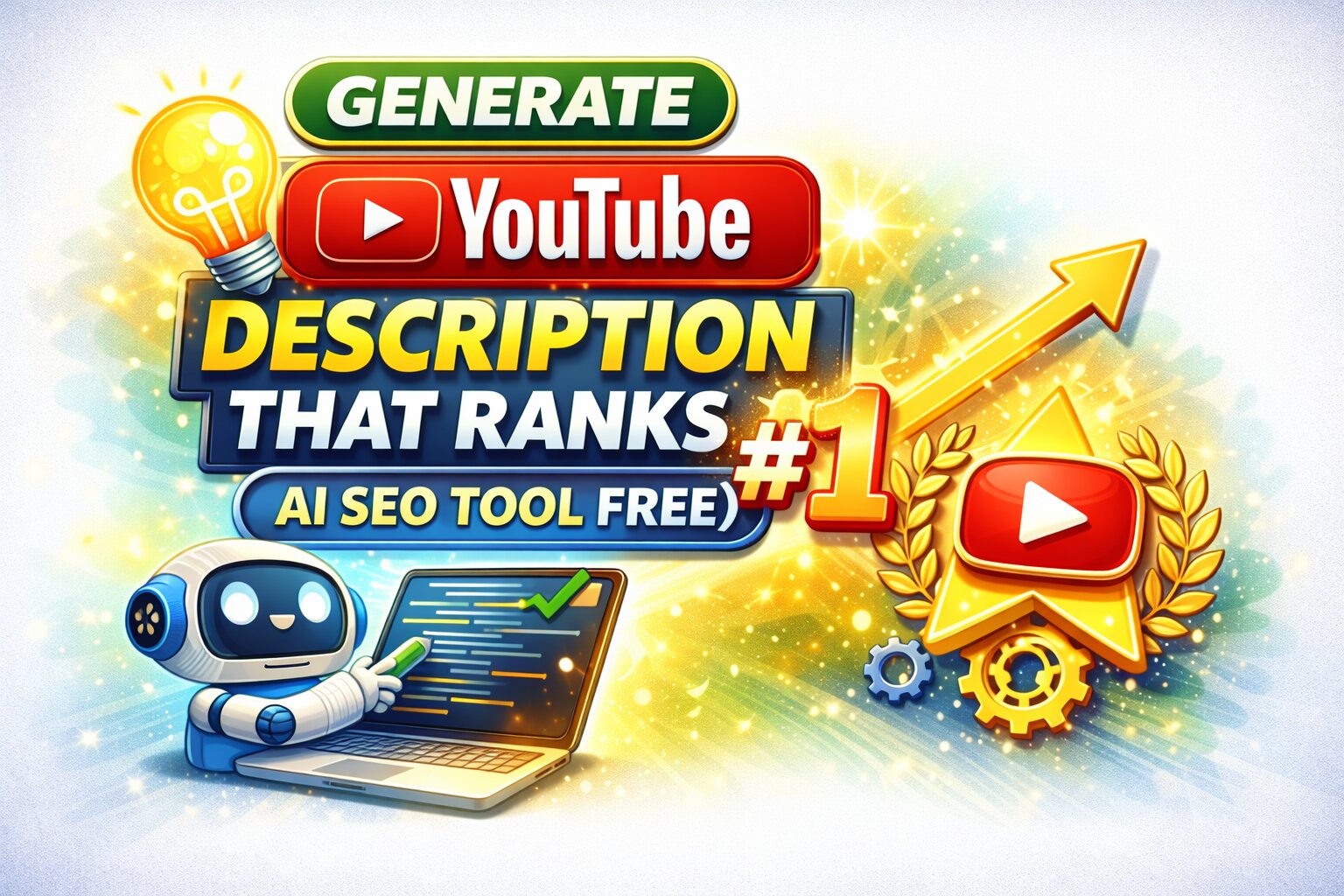 youtube description generator ai seo tool rank number one