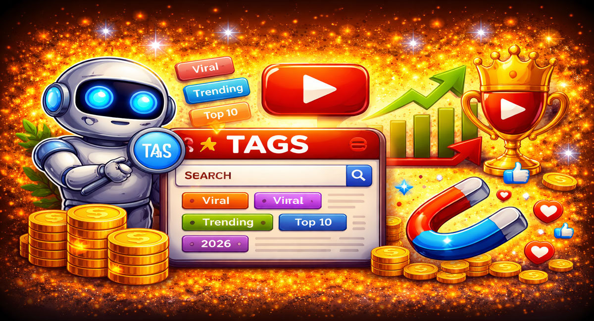 youtube tag generator tool rank number one faster 2026 seo keywords