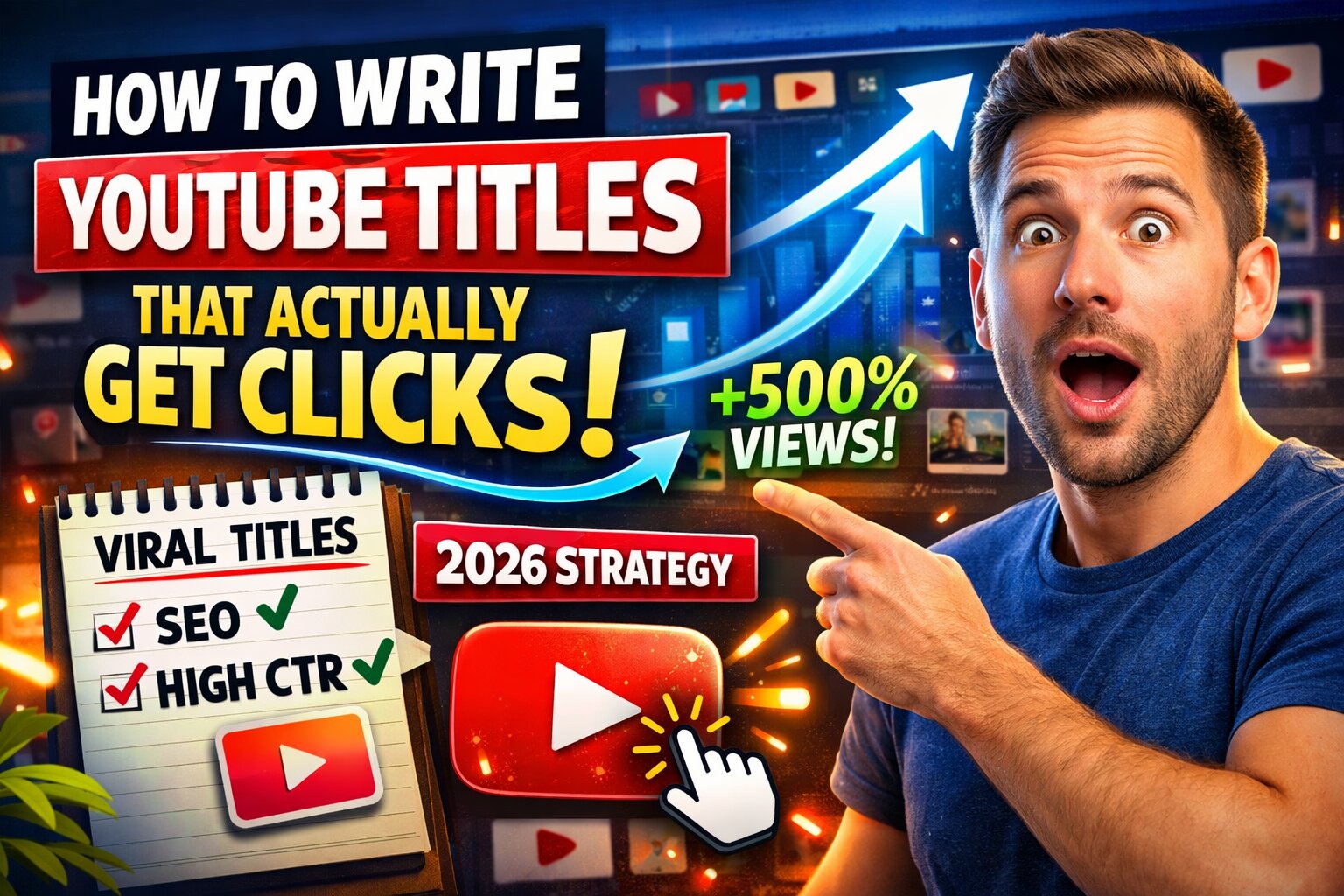 youtube titles that get clicks high ctr strategy seo